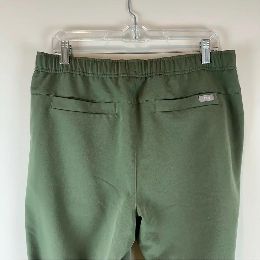 Figs Men’s Green Tansen Jogger Medical Nursing Scrub Pants Size Medium